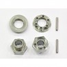 Wheel hexagon Light -1mm Nut Pin x2 pcs