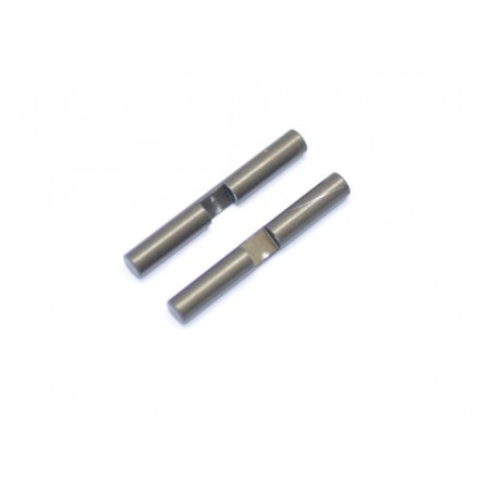 Differential shaft 10T Aluminum x2 pcs
