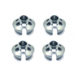 Cazoletas amortiguador Aluminio x4 uds.