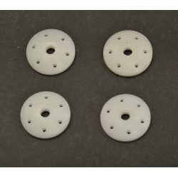 Shock Pistons conical 6 Holes x4 pcs
