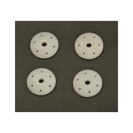 Shock Pistons conical 6 Holes x4 pcs