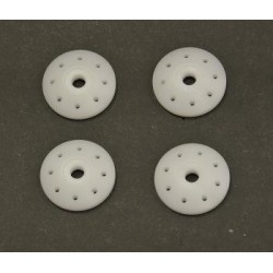 Shock Pistons conical 8 Holes x4 pcs