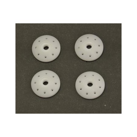 Shock Pistons conical 8 Holes x4 pcs