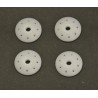 Shock Pistons conical 8 Holes x4 pcs