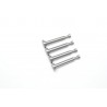 Tornillo sujeccion amortiguador Titanio x4 uds.