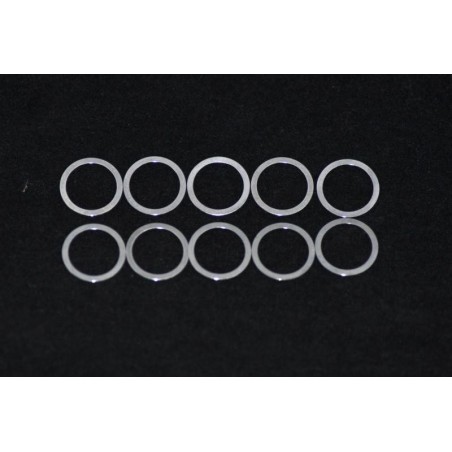 Shim 8x11x0.1 mm x10 pcs