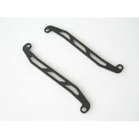 Soportes bateria Carbono Serpent 811-E / GT x2 uds.