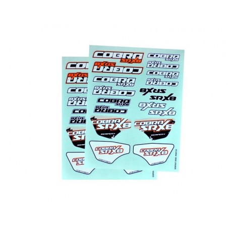 Decal sheet SRX8 x2 pcs