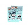Decal sheet SRX8 x2 pcs
