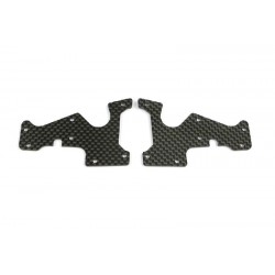 Insertos Carbono trapecios inferiores delanteros Serpent SRX8 x2 uds.