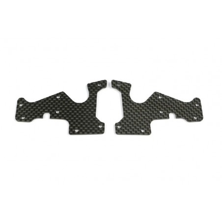 Front upper suspension arms Insert Carbon SRX8 x2 pcs