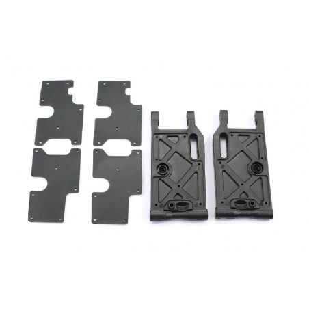 Trapecios traseros V2 Serpent SRX8 x2 uds.