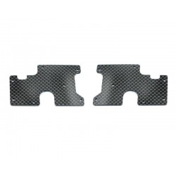 Rear lower suspension arm Insert Carbon V2 SRX8 x2 pcs
