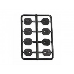 Insertos para manguetas traseras V2 Aluminio SRX8 x8 uds.