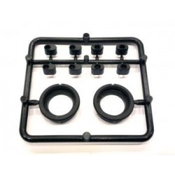 Excentricas delanteras e insertos trapecios