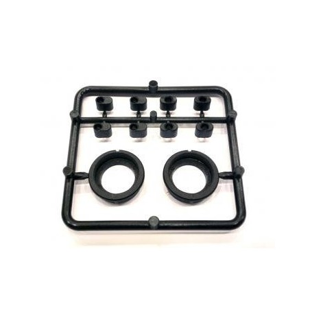 Excentricas delanteras e insertos trapecios