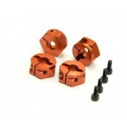 Hexagonos rueda +1mm Offset x4 uds.