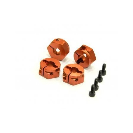 Hexagonos rueda +1mm Offset x4 uds.