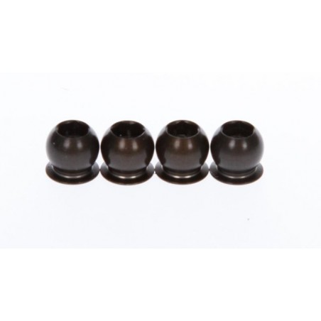 Pivot ball 5.8mm Aluminum coated x4 pcs