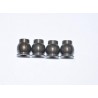 Pivot ball 5.8mm Aluminum coated Long x4 pcs