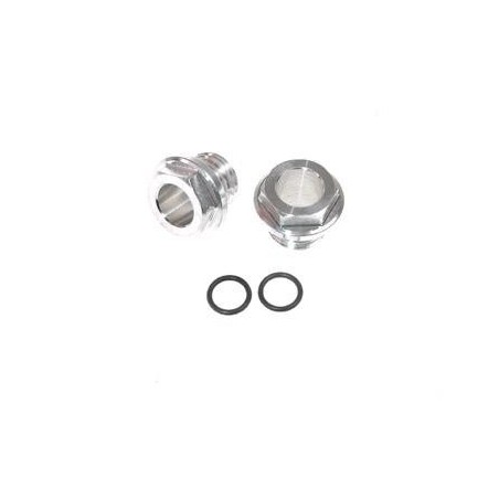Wheel Nut Aluminum and O-Ring x4 pcs