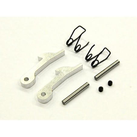 Aluminun lever spring and pin OS2 RR x2 pcs