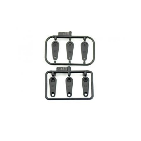 Servo lever Set 3+3