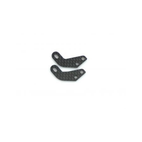 Steering block lever Carbon x2 pcs