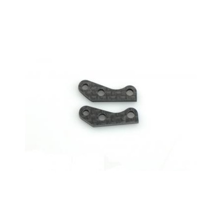 Shock extension bracket Front Carbon x2 pcs