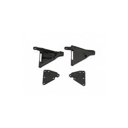 Front suspension arms V2 Serpent S988 x2 pcs