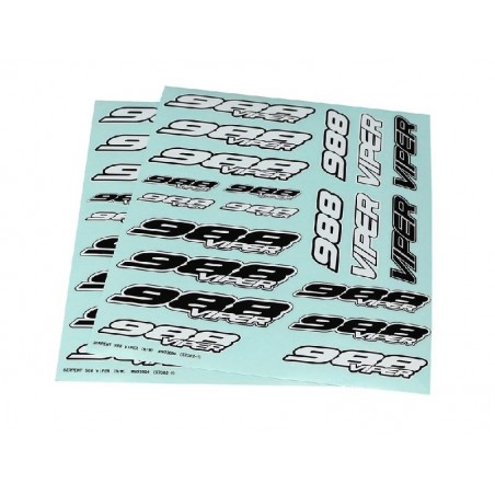Decal sheet Serpent S988 x2 pcs