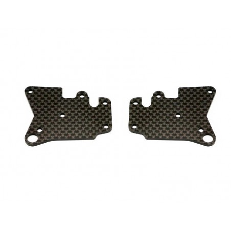 Rear lower suspension arms Insert Carbon x2 pcs