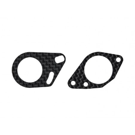 Midshaft mounts Carbon S989 x2 pcs