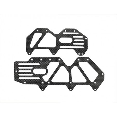 Battrery plate Low Left and Right Carbon 988E