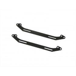 Soportes bateria superiores largos Carbono 988E x2 uds.
