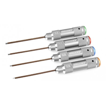 Screw Driver Set CORALLY 1.5, 2.0, 2.5 and 3.0 mm