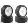 Front and Rear tires for Buggy 1/10 Set 4 pcs