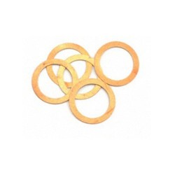 Arandelas camara combustion 0.25mm Motor .21 Novarossi x5 uds.