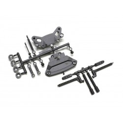 FA005 -  Paragolpes Rotulas Postes de carroceria Set Kyosho Fazer