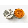 06030PL - Chromed Orange Buggy 1/10 FRONT Wheels x2 pcs