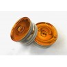 06031PL - Chromed Orange Buggy 1/10 REAR Wheels x2 pcs