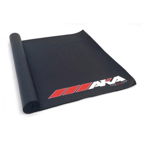 Pit mat de goma AKA con Logo