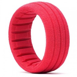 1/8 Buggy - SC Shaped Insert Red Soft x4 pcs