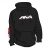 AKA Black Hoodie Sweatshirt (EXTRA LARGE)