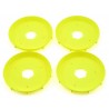 Stiffeners disc for 1/8 Truggy Evo Wheel Yellow x4 pcs
