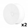 1/10 Buggy Hexlite 2WD Front wheels - White AE KY