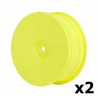 1/10 Buggy Hexlite 2WD Front wheels - Yellow AE KY