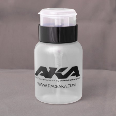 AKA Mini pump bottle dispensator with locking cap
