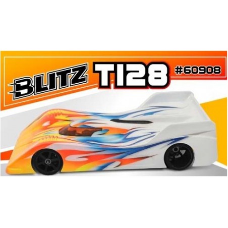 Blitz T128 1/12 Lexan 0.7mm On Road Clear Body