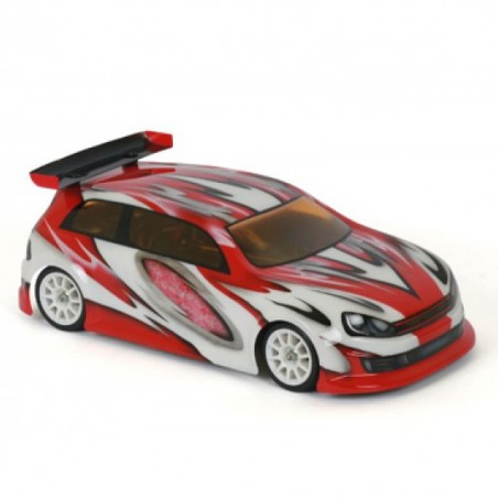 Carroceria Blitz Mini GTI 225mm Lexan 1.0mm con Aleron